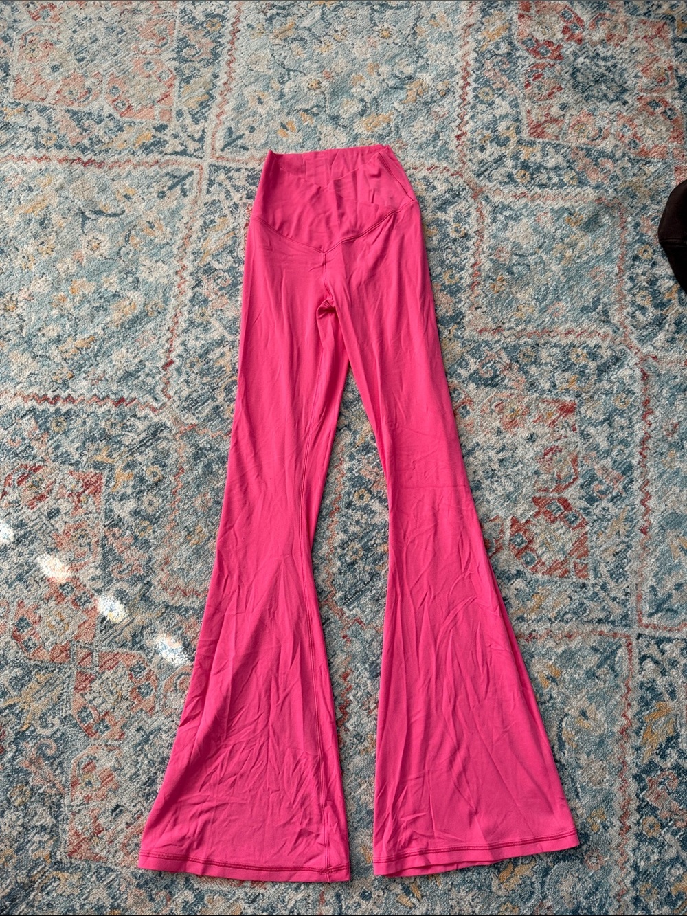 aerie Pink Flared Leggings